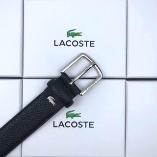 Nịt nam Lacoste da  siêu sang