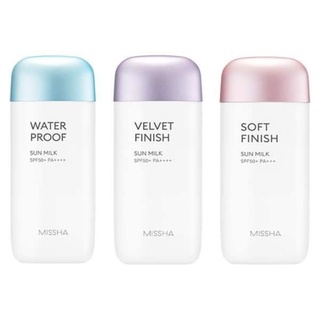 Kem chống nắng Missha 3 màu xanh tím hồng