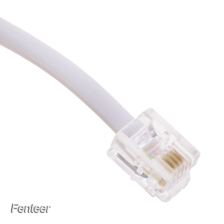 10ft RJ11 to RJ45 Ethernet 4 pin Modem Internet Router ADSL Telephone Cable | BigBuy360 - bigbuy360.vn