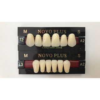 Vỉ Răng giả nhựa Composite 2 lớp và 3 lớp MUA 100 VĨ TẶNG 25 VĨ