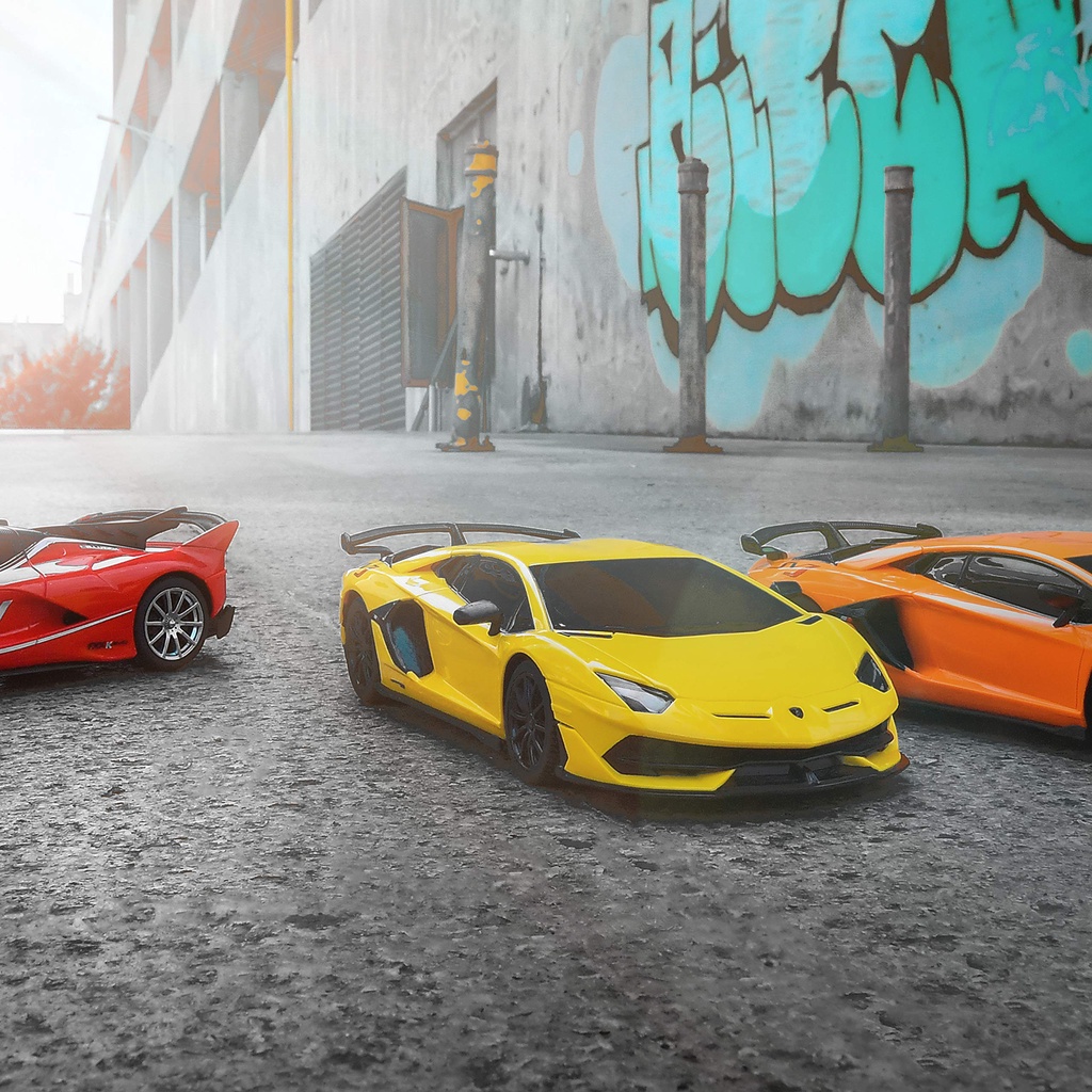 Mô Hình Xe Hơi Rc Lamborghini 1:24 Điều Khiển Từ Xa Cho Bé Và Người Lớn Rastar