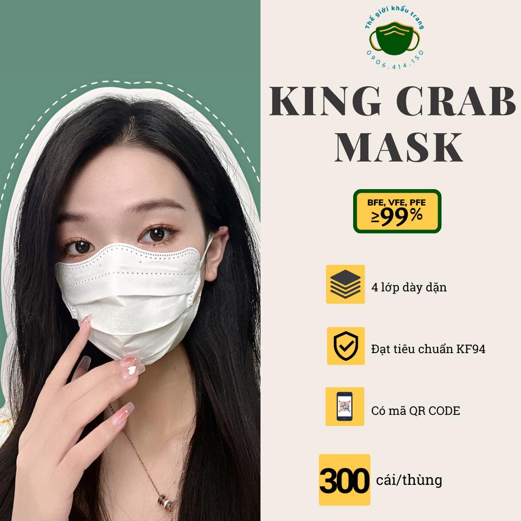 Khẩu trang con cua King Crab DP Mask