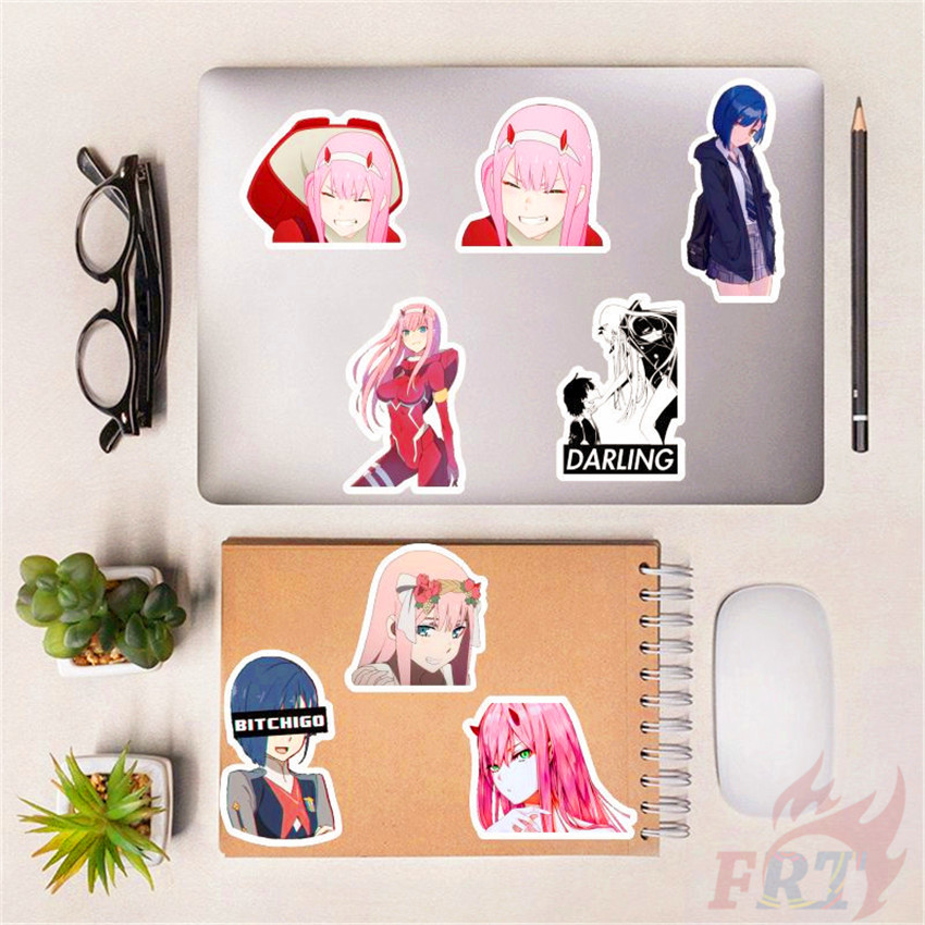 ❉ DARLING in the FRANXX - Series 05 Anime ZERO TWO HIRO ICHIGO GORO MIKU Stickers ❉ 50Pcs/Set DIY Fashion Waterproof Decals Doodle Stickers