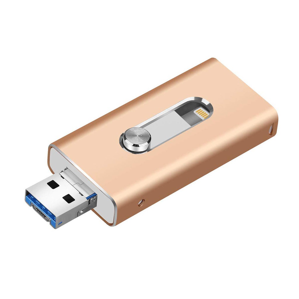 USB dung lượng 128Gb 3 trong 1 dành cho IPhone / IPad / IOS / Android / PC