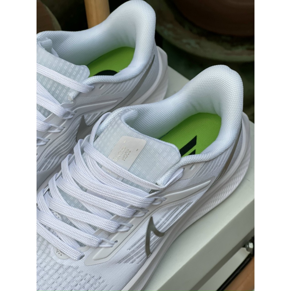 Giày thể thao sneaker air zoom trắng full siêu nhẹ 2022