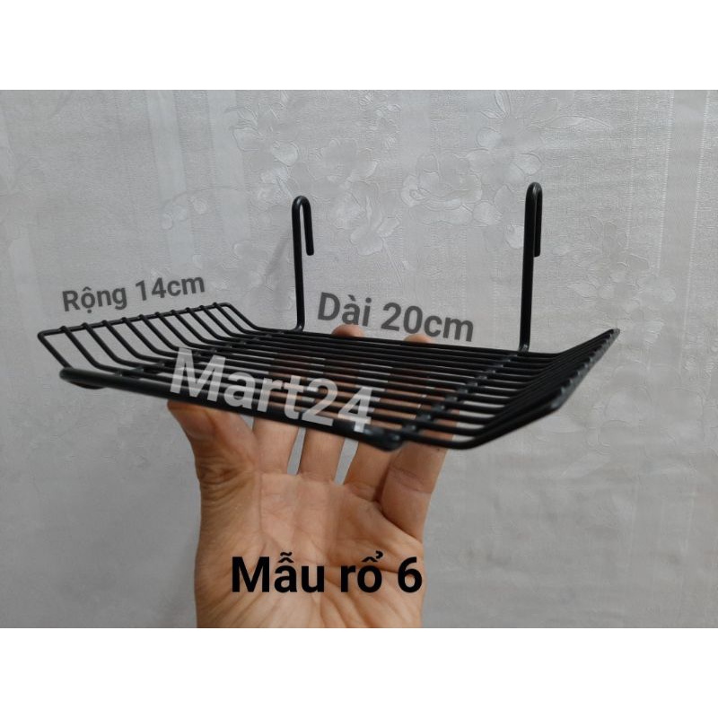 Rổ trang trí, giỏ cài lưới trang trí