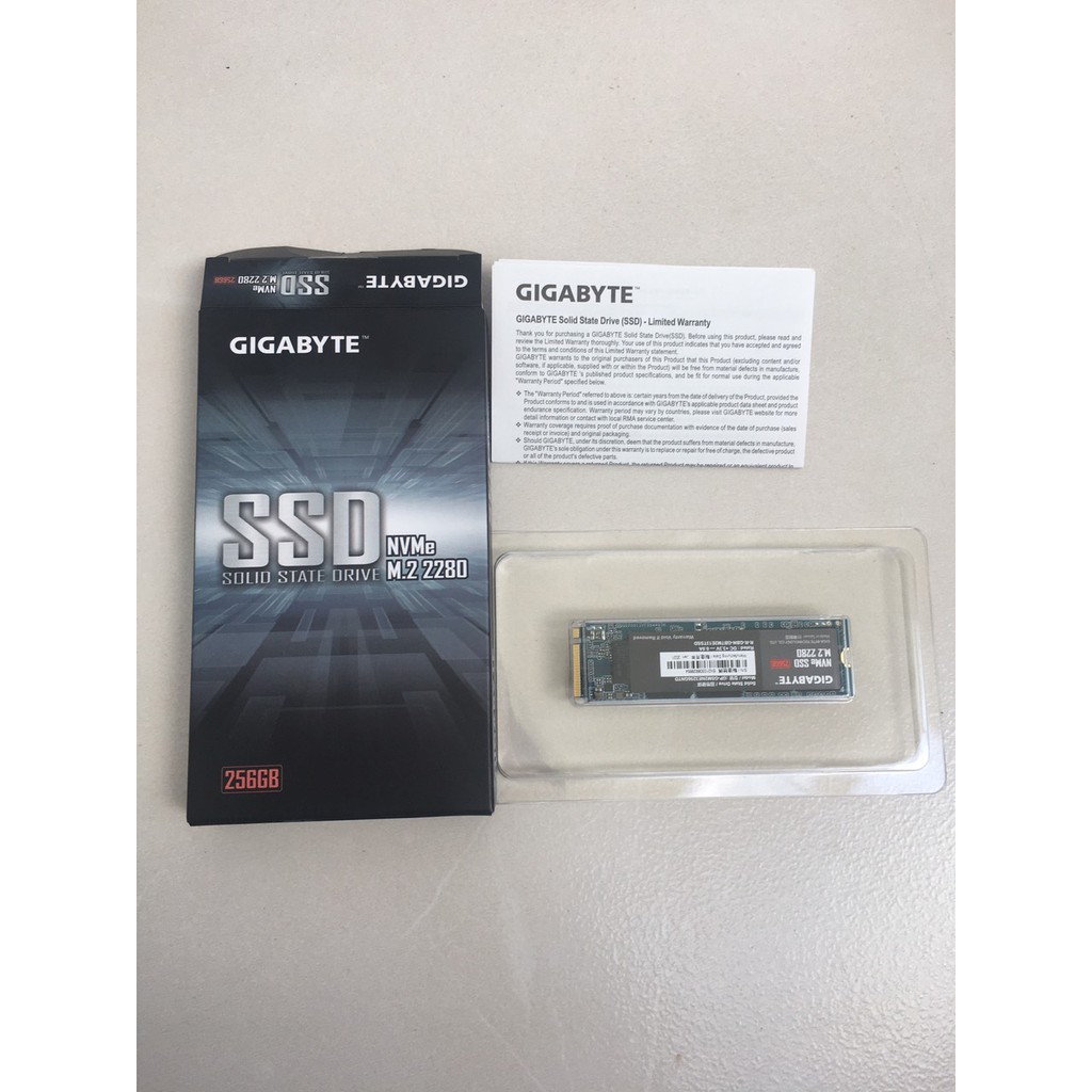 SSD 256gb Gigabyte M2 2280 NVMe PCIe 1700/1550MB/s - Viễn Sơn phân phối