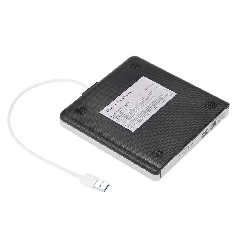 Ĩ USB 3.0 Portable Ultra Slim External CD-RW DVD-RW CD DVD ROM Player Drive Writer Rewriter Burner for iMac/MacBook/MacB