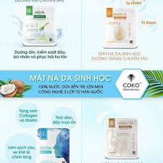 Combo Dùng Thử - Trải Nghiệm Mặt Nạ Sinh Học COKO
