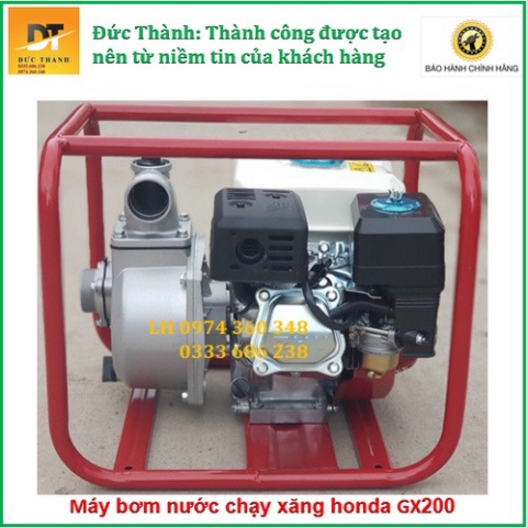 Siêu hot Máy Bơm khung HONDA GX200. Máy khỏe siêu bền.