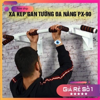 Xà đơn gắn tường đa năng wall pull up bar p90x - tập tay, tập bụng, tập cơ... - dụng cụ tập gym tại nhà