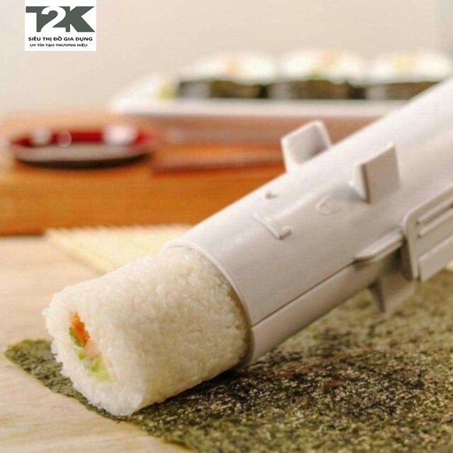 Khuôn làm sushi T2K khuôn làm kimbap sushi làm cơm hộp chất liệu nhựa ABS tiện dụng