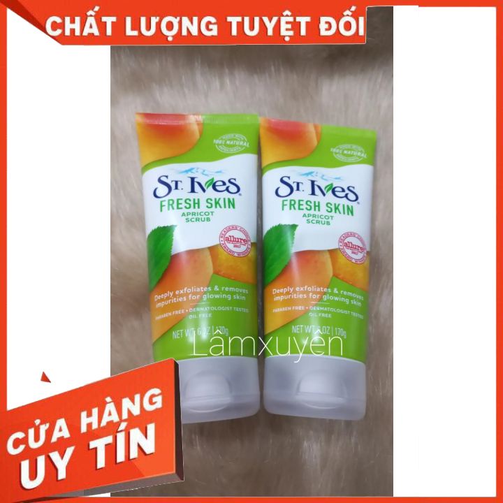 SỬA RỬA MẶT ST. LVES làm sạch bụi bẩn