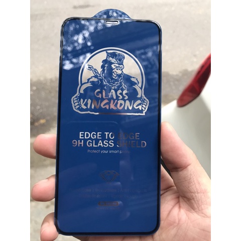 Chính Hãng  MIẾNG DÁN Kính Cường Lực King Kong Full Màn 2022 Chống Vỡ Viền cho iPhone WTP 038 IPHONE 1412 PRO MAX PLUS