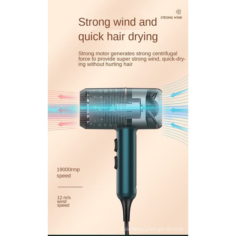 Beauty Shop Máy Sấy Tóc Ion Âm 110v Chuyên Dụng Chất Lượng Cao