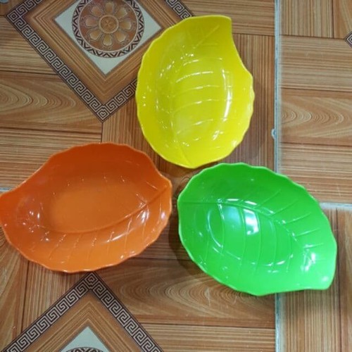 Combo 10 Đĩa Đựng Hoa Quả Hình Lá