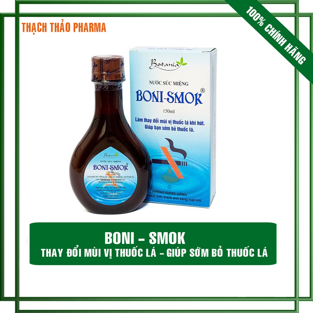 Nước súc miệng  Boni Smok