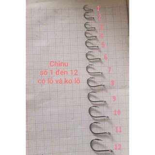 lưỡi câu cá chinu ring MGF hàn quốc