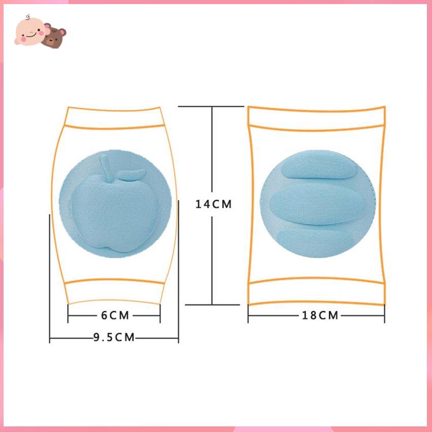 Đệm bảo vệ đầu gối chống trượt cho bé tập bò