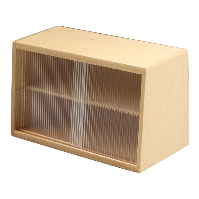 Đĩa Gỗ Tự Nhiên Mini Trang Trí Nội Thất Cho Nhà Búp Bê Tỉ Lệ 1: 6