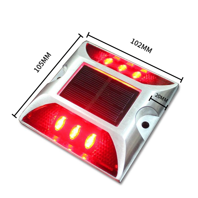 Đèn cảnh báo năng lượng mặt trời nhấp nháy ban đêm lắp cho xe tải