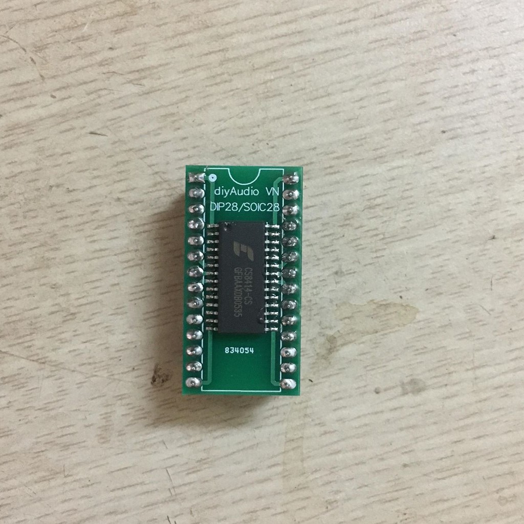 IC chuyển đổi tín hiệu quang/coaxic CS8414 đã hàn sẵn đế