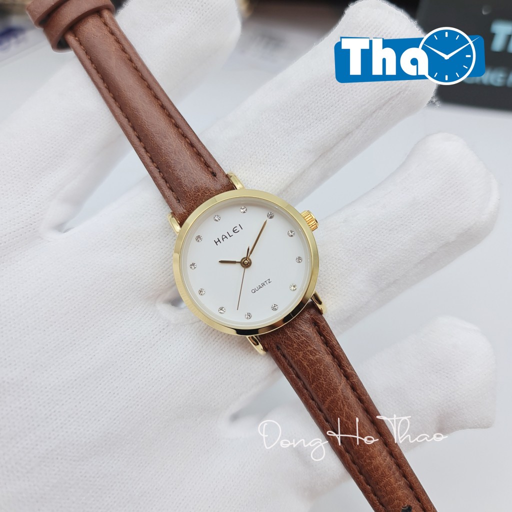 [Mã FAMAYFA2 giảm 10K đơn 50K] Đồng Hồ Nữ Dây Da Halei 542 Thiết Kế Tối Giản Sang Chảnh Chống Nước | BigBuy360 - bigbuy360.vn