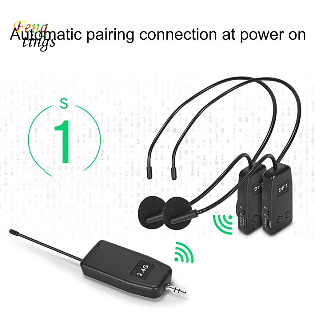 Micro Không Dây 2.4G Dùng Cho Giảng Dạy Và Khuếch Đại Giọng Nói