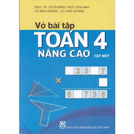 Sách- Vở bài tập Toán nâng cao 4 tập 1