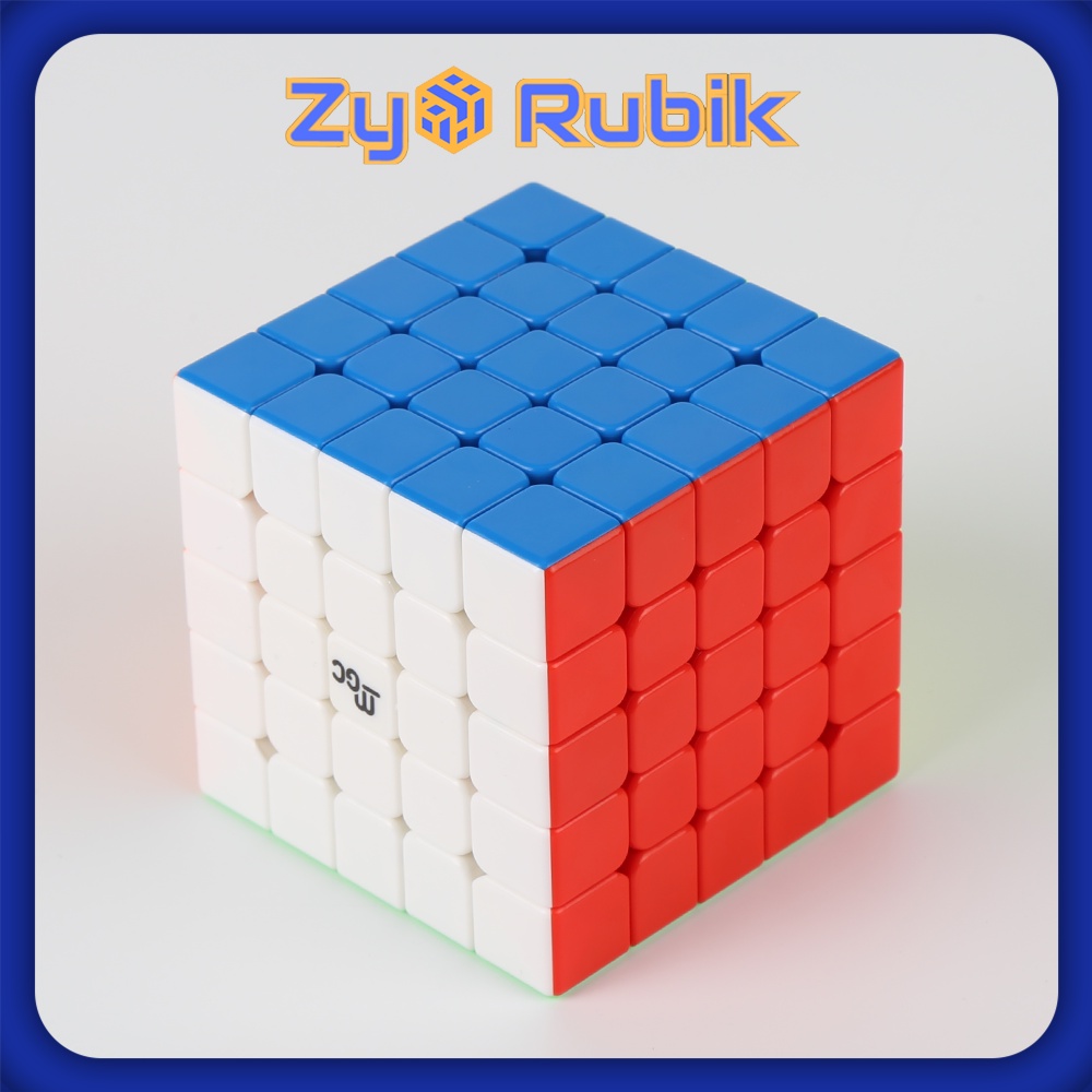 Rubik 5x5 YJ MGC 5x5 Có Nam Châm Stickerless Rubik 5x5x5 YongJun MGC 5x5 Không Viền (Hãng mod Nam châm) - Zyo Rubik