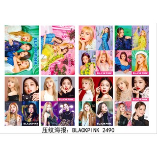 Set 8 Poster ảnh Blackpink