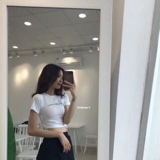 ÁO CROPTOP DÂY RÚT 💖💖