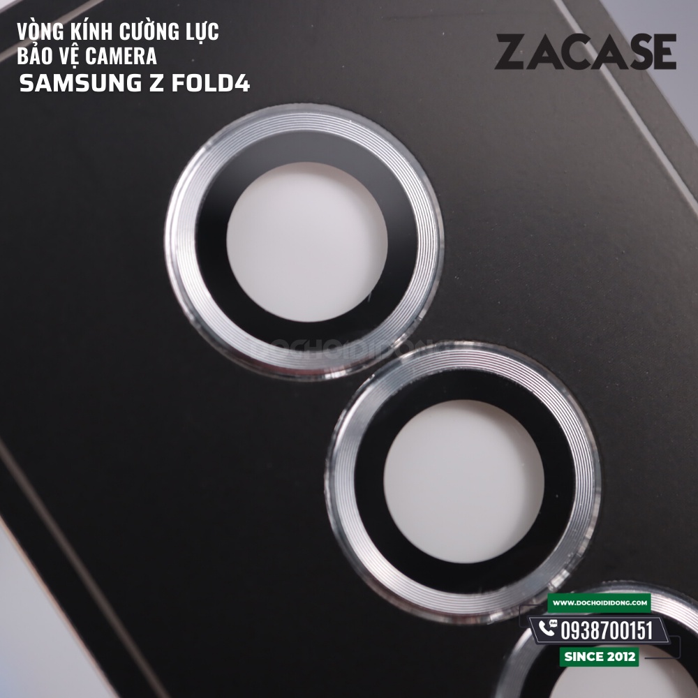 Vòng kính cường lực bảo vệ camera cho Samsung Z Fold4 ZACASE