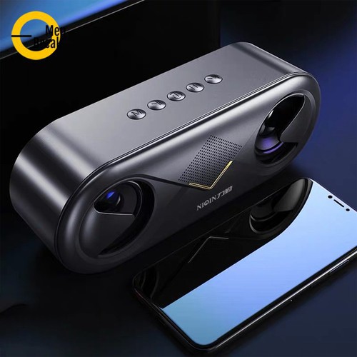 Loa Bluetooth S6 Âm Thanh HiFi 4D, Âm Trầm Siêu Bass Toàn Dải Kết Hợp Đèn Nháy Led