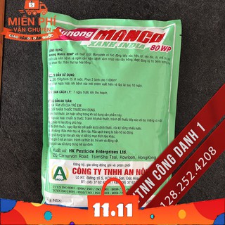Thuốc trừ bệnh Mancozeb xanh 80WP