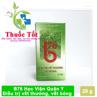 [Chính Hãng] Kem bôi bỏng b76 Học Viện Quân Y