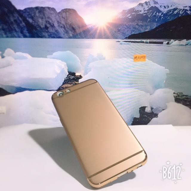 Ốp lưng thời trang 3 mảnh cao cấp cho OPPO A57/A39 (vàng gold)