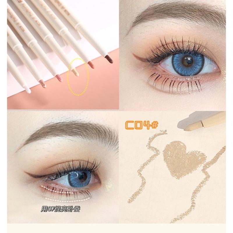 Bút Kẻ Mắt Dạng Lỏng Lâu Trôi Không Thấm Nước Nhanh Khô Màu Nhũ Lấp Lánh