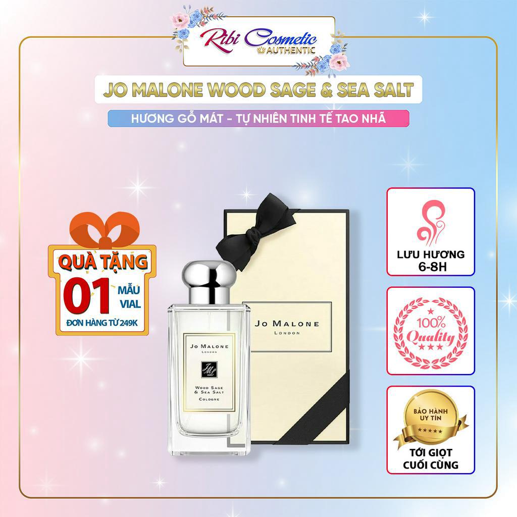 Nước Hoa Jo Malone Wood Sage Hương Thơm Tươi Mát Của Biển Và Gỗ Ribicosmetics