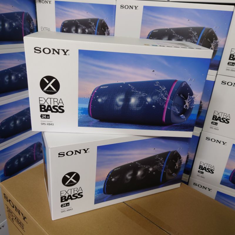 [Mã ELHACE giảm 4% đơn 300K] Loa Không Dây Sony SRS-XB43 Chính Hãng Sony Việt Nam BH 12 tháng