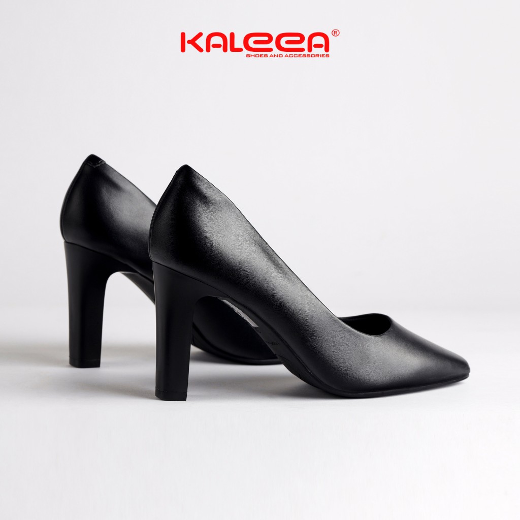 Giày Cao Gót 7p Nữ KALEEA UK1911 - Gót Nhọn Đế Cao Su Mũi Trơn Thiết Kế Đơn Giản