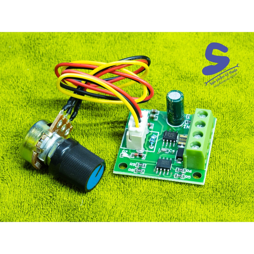 Module mạch điều khiển tốc độ động cơ 12V 2A 1803BW