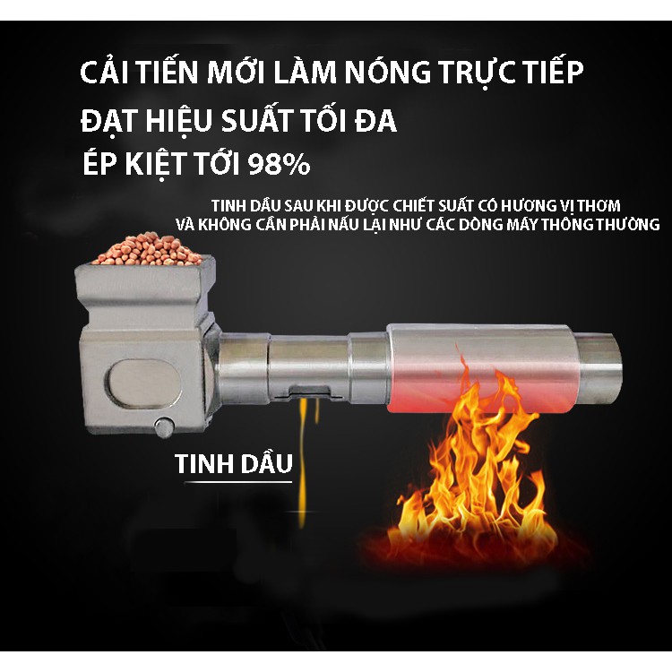 Máy ép dầu thực vật cao cấp dùng cho gia đình K250