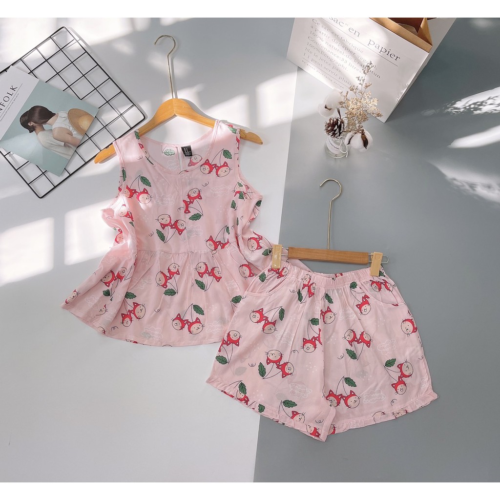 Đồ bộ đùi Tole F21  kiểu Babydoll (42-67kg)