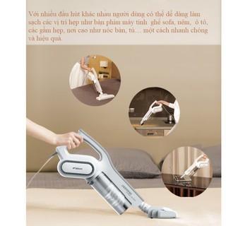 [ BẢO HÀNH 1 ĐỔI 1 ] Máy Hút Bụi Cầm Tay DEERMA DX700 | BigBuy360 - bigbuy360.vn