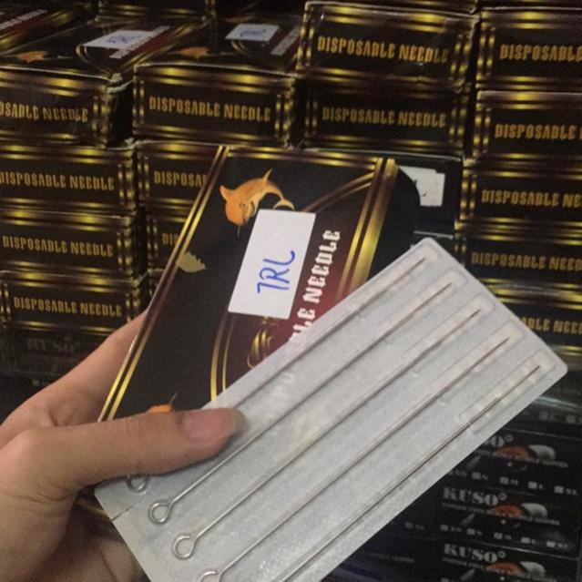 Kim xăm liner 7rl tráng bạc