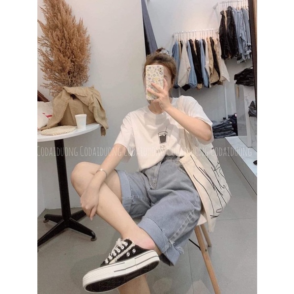 Áo phông cốc nước TH6