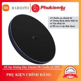 Sạc Không Dây Xiaomi Mi Wireless Charging Pad 10W - Hàng Chính Hãng