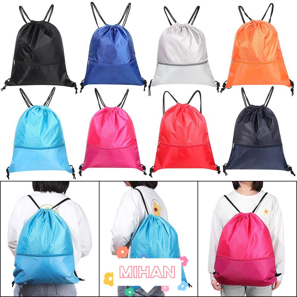 Túi Dây Rút Bằng Vải Oxford MIHAN1 Chống Nước Có Thể Gấp Gọn Tiện Dụng