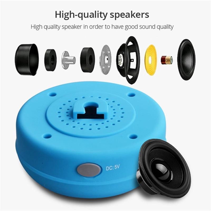 Loa Bluetooth Dán Tường Hình Tròn Chống Nước